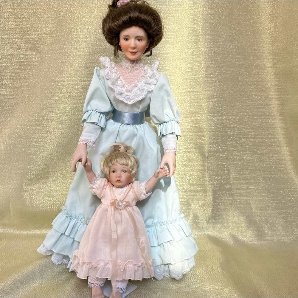 Porcelain doll precious memories of motherhood